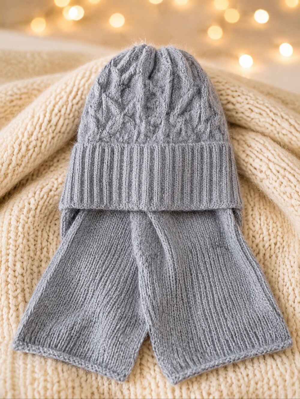 Beanie and scarf